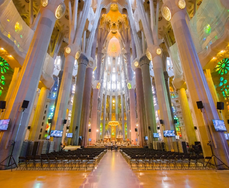 Visita guiada con entradas a la Sagrada Familia sin torres